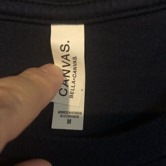 Tom Brady King of the North New England Patriots Medium T-Shirt Blue Graphic Tee - Picture 3 of 5